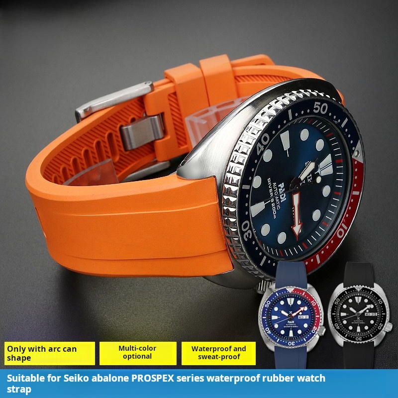 Seiko Watch Prospex - 20 MM 22 MM Kautschukband Für