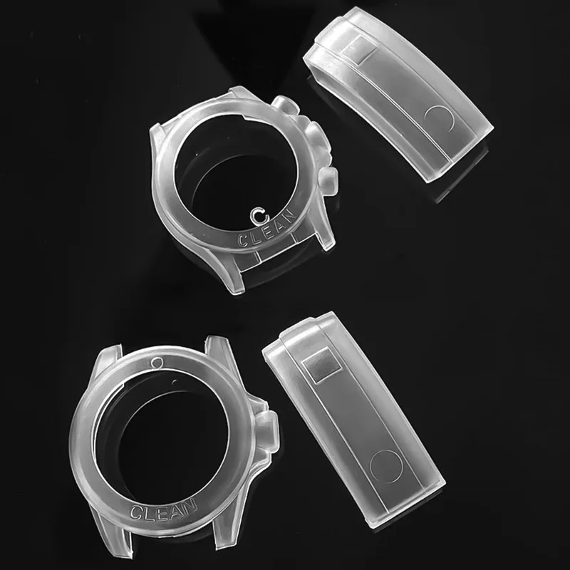 Rolex Watch Daytona - 40-mm-Uhrengehäuse, transparente, kratzfeste, wasserdichte Silikon-Schutzfolie für