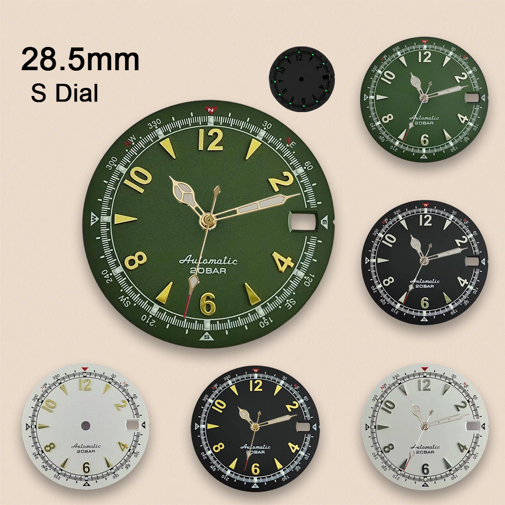 Seiko Watch 5 Sports - Nh35 Zifferblatt S Logo 28,5mm Retro