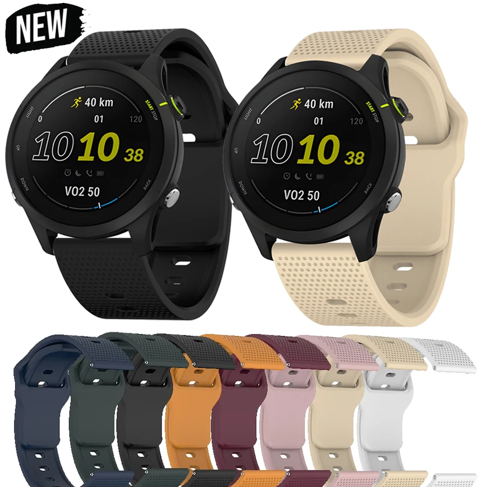 Silicone Watch Band 22Mm - 20mm 22mm Silikon-Uhrenarmband für Samsung 46mm/Galaxy