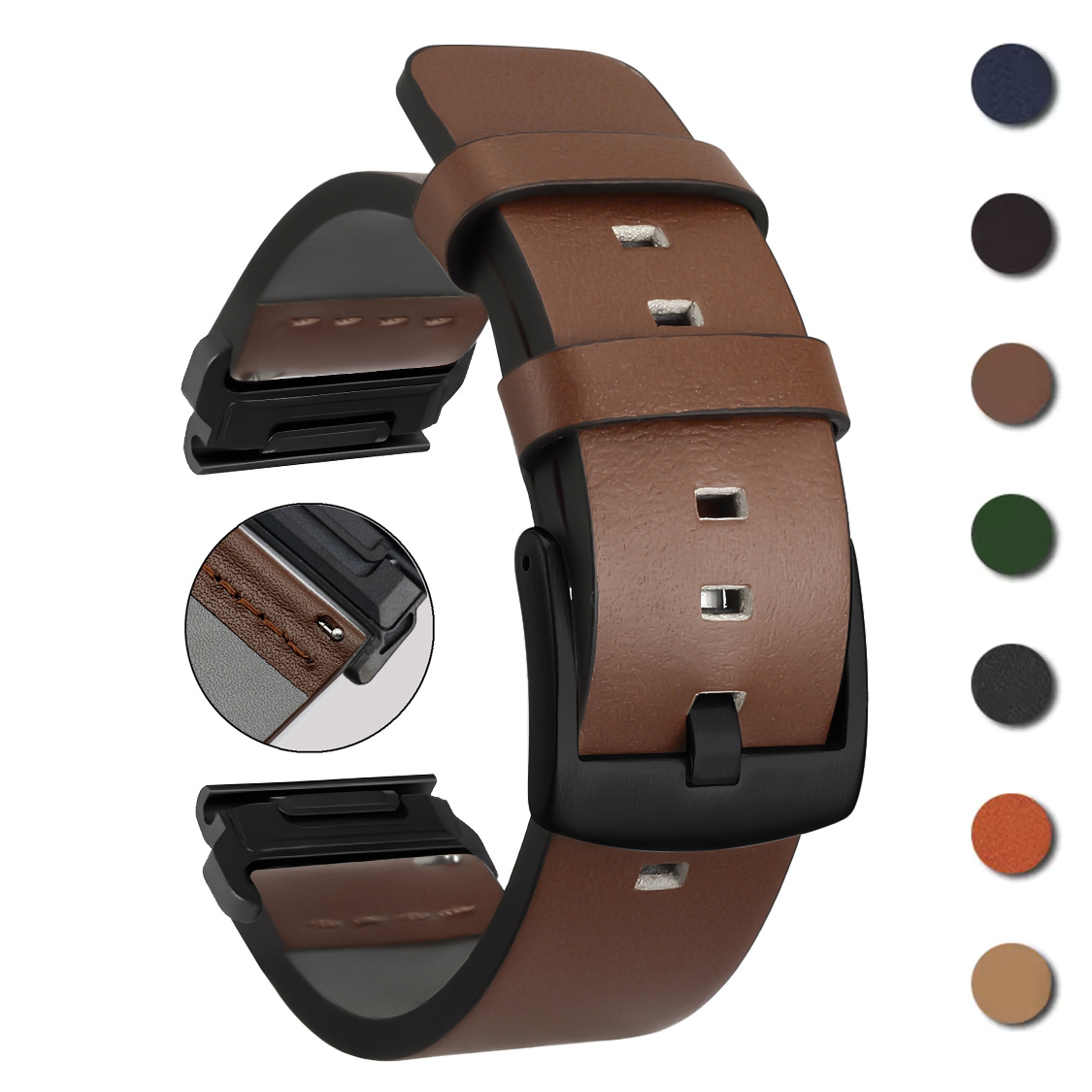 Silicone Watch Band 22Mm - 26mm 22mm Quick Fit Strap Für