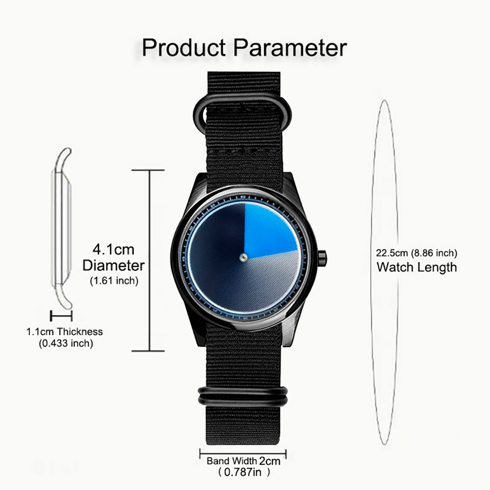 Farbenfrohe und schöne Modeuhr – Canvas Strap Watch Bewertung und Preis