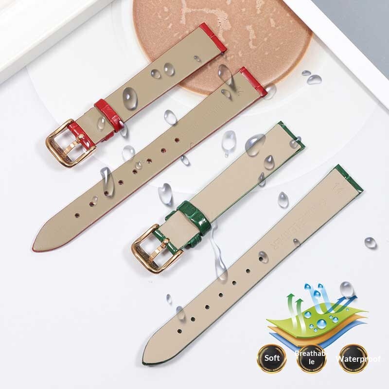 Echtes Leder-Uhrenarmband für  – Leather Strap Quick Release Bewertung und Preis