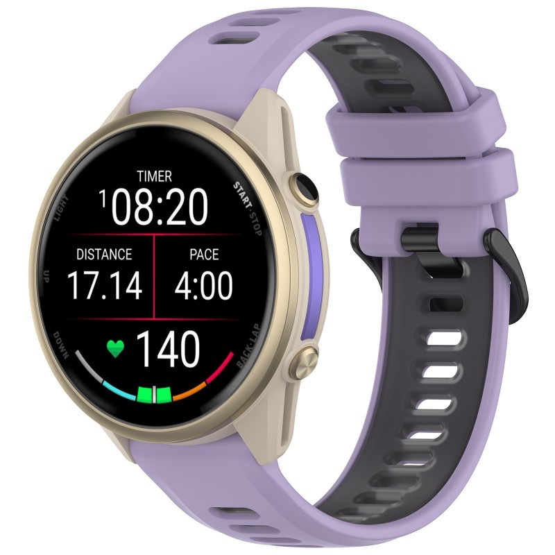 22 mm zweifarbiges Armband für – Silicone Watch Band 22Mm Bewertung und Preis