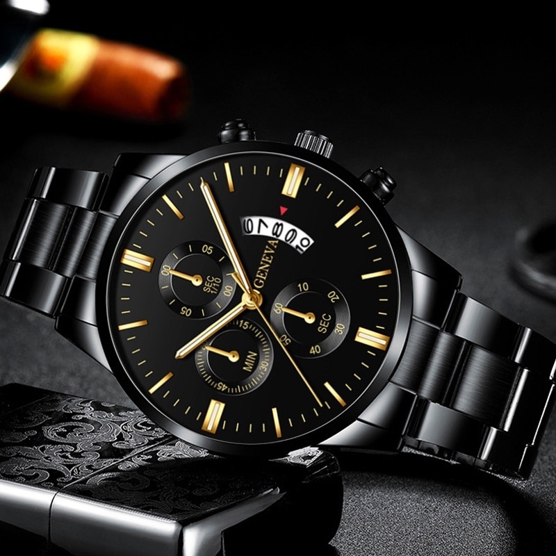 Mode männer schwarz edelstahl  – Seiko Watch 5 Sports Bewertung und Preis