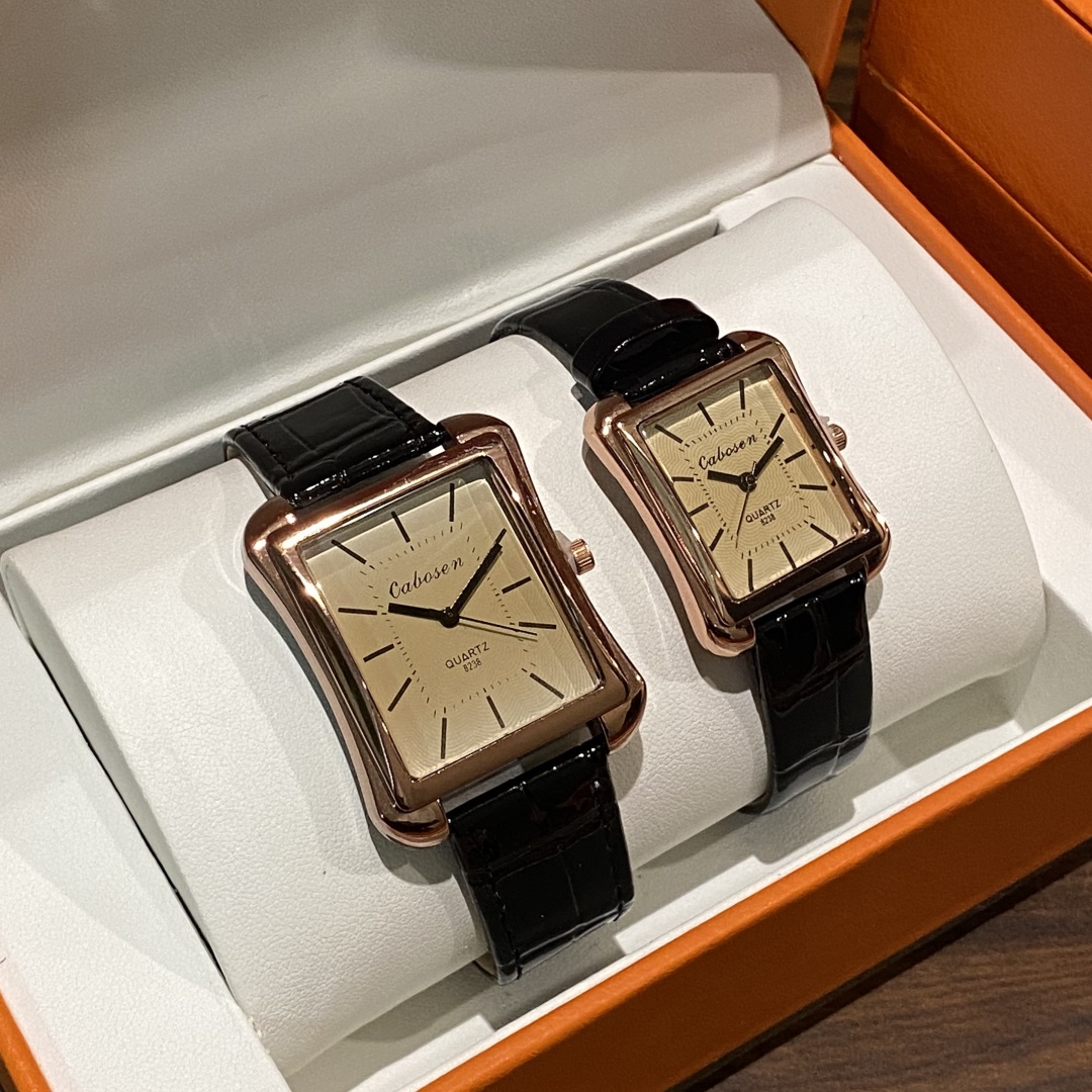 Paar Uhr Quarzwerk Business Fr – Leather Watch Band Men Bewertung und Preis