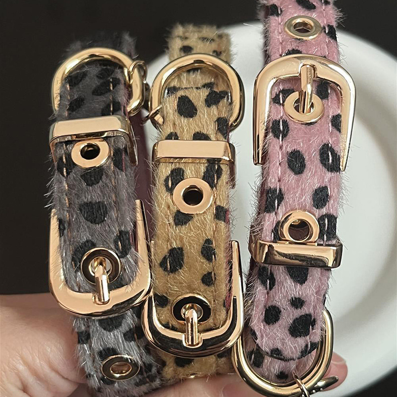 Kleines Hundehalsband mit Leop – Leather Strap Quick Release Bewertung und Preis