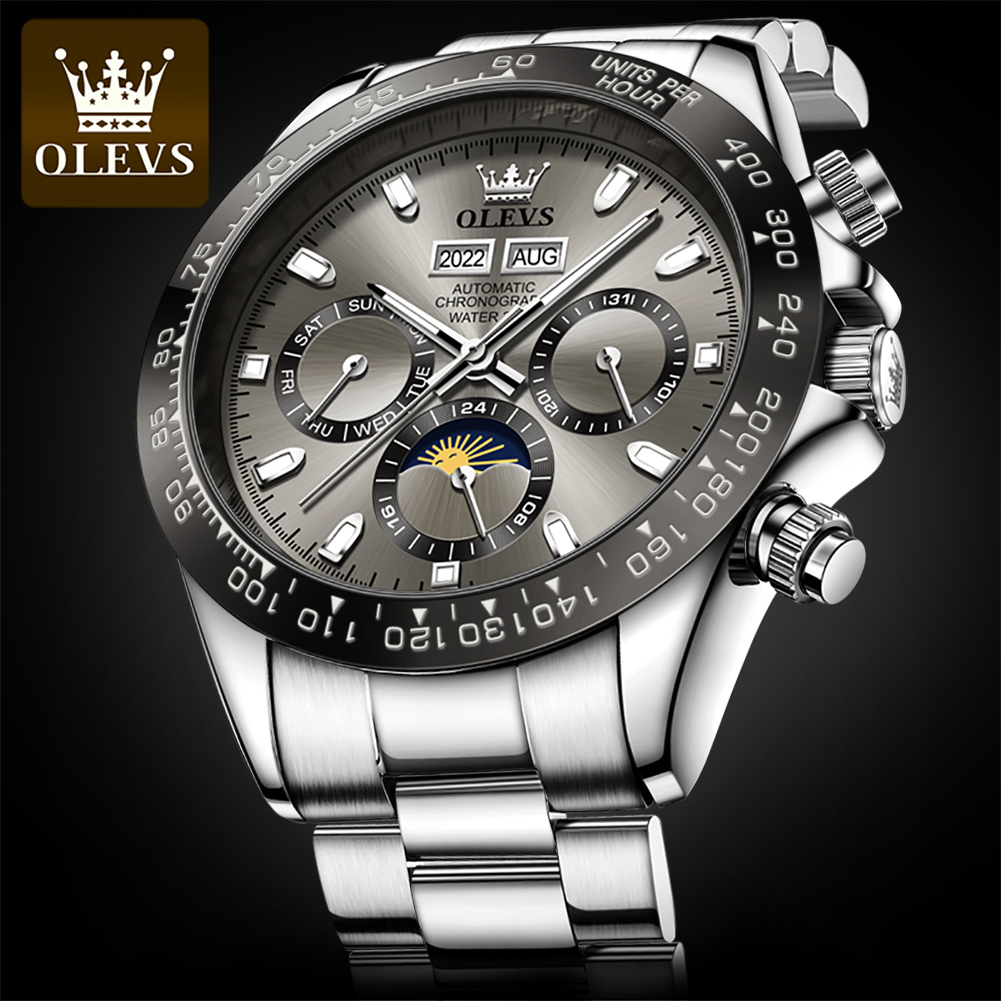 OLEVS 6654 Luxus-Herrenuhr, Ch – Rolex Watch Daytona Bewertung und Preis