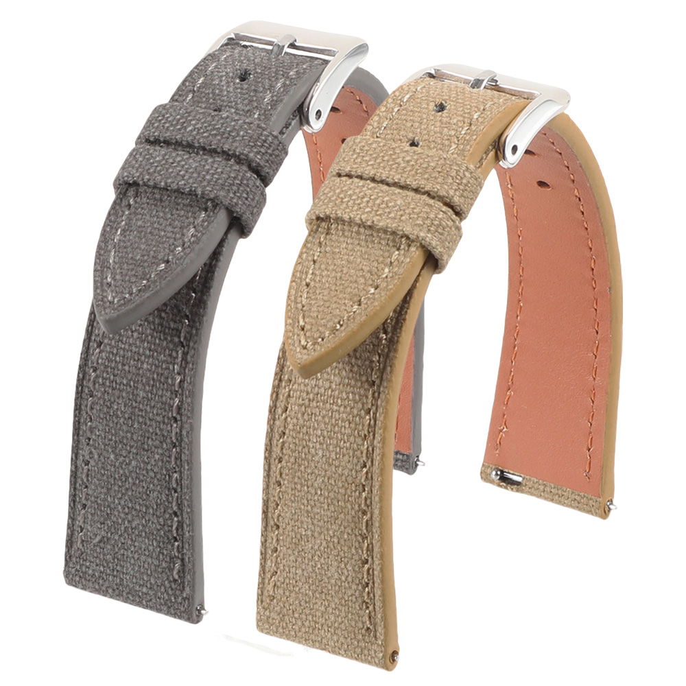 Handgefertigtes, schmales Uhre – Canvas Strap Watch Bewertung und Preis