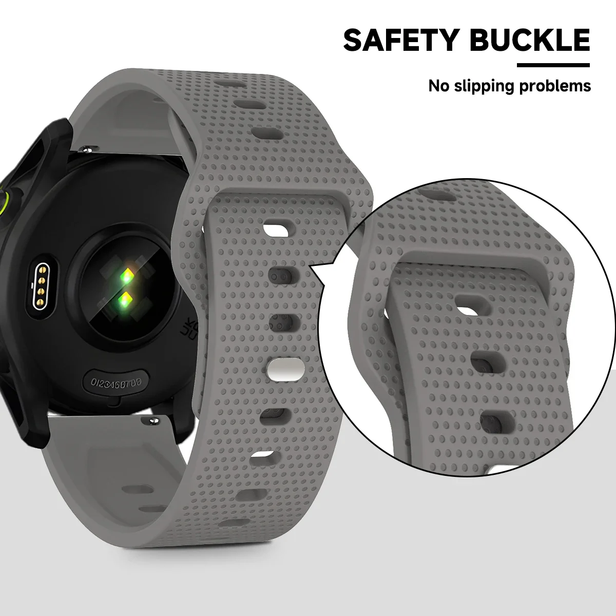 20mm 22mm Silikon-Uhrenarmband – Silicone Watch Band 22Mm Bewertung und Preis