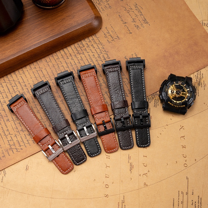 Echtes Leder 16 mm Armband für – Casio Watch G-Shock Dw-5600 Bewertung und Preis