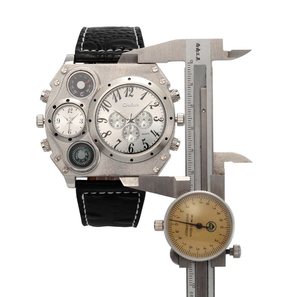 Neue Modell OULM Uhr Männer Qu – Leather Watch Band Men Bewertung und Preis