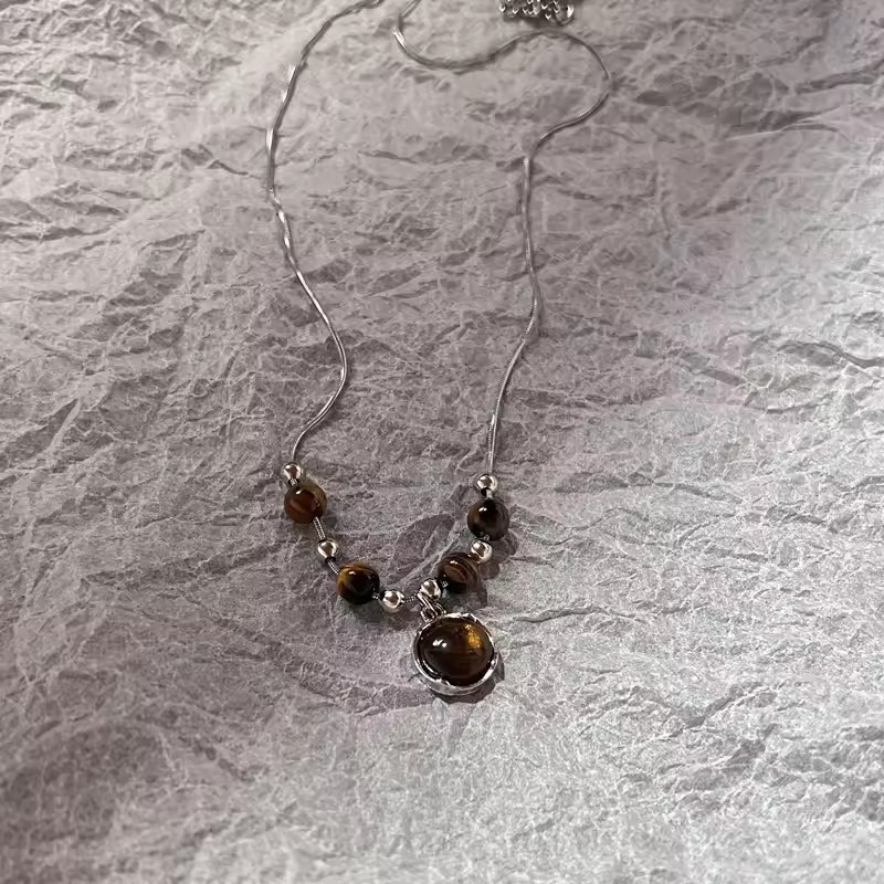 Boho Naturstein Tigerauge Perl – Butterfly Clasp Deployant Bewertung und Preis